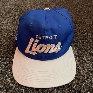 Vintage Detroit Lions Hat Snapback